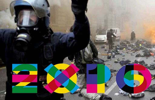 Basta con le parole dopo  guerriglia urbana Expo 2015