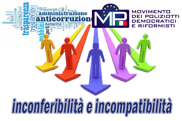 DECRETO LEGISLATIVO 8 APRILE 2013 INCONFERIBILITÀ E INCOMPATIBILITÀ
