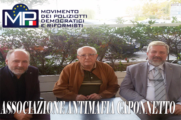 LATINA: IL MOVIMENTO INCONTRA ELVIO DI CESARE DELL'ASSOCIAZIONE ANTIMAFIA CAPONNETTO