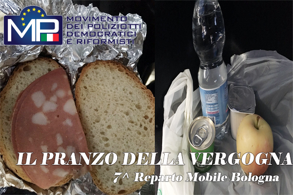 BOLOGNA: 7^ REPARTO MOBILE -IL MOVIMENTO DENUNCIA... COLLEGHI TRATTATI COME LE BESTIE IN O.P.