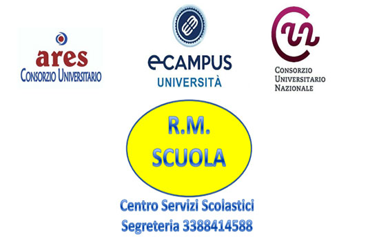 CONVENZIONE M.P. CON “R.M. SCUOLA CENTRO SERVIZI SCOLASTICI – CONSORZIO UNIVERSITARIO NAZIONALE”