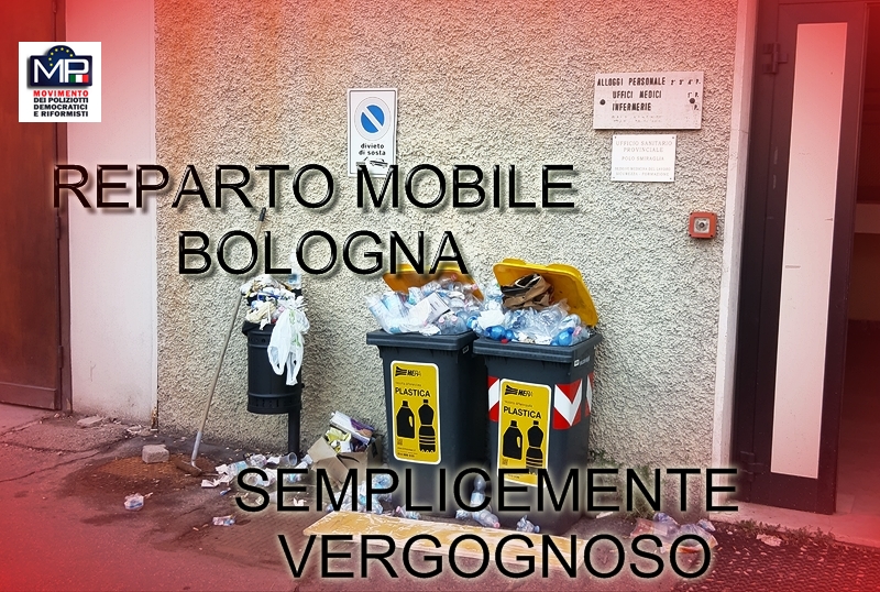 BOLOGNA: CASERMA REPARTO MOBILE TIRATA A LUCIDO SOLO PER APPARIRE