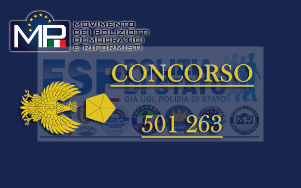 SINTESI INCONTRO CONCORSO 263 E 501 VICE ISPETTORI DELLA POLIZIA DI STATO