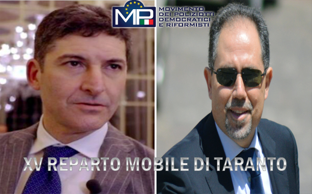 LETTERA AL CAPO DELLA POLIZIA SUL FUTURO DEL  XV REPARTO MOBILE DI TARANTO