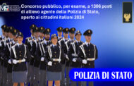 ASSUNZIONE 1.306 ALLIEVI AGENTI DELLA POLIZIA DI STATO