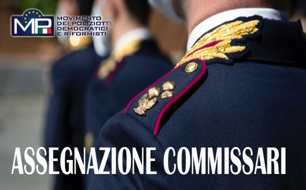 ASSEGNAZIONI 112° CORSO COMMISSARI - DECORRENZA 26.8.2024