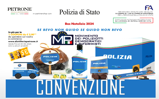 PROGETTO POLIZIA DI STATO - ANTICA DISTILLERIA PETRONE - BOX NATALIZIO 2024