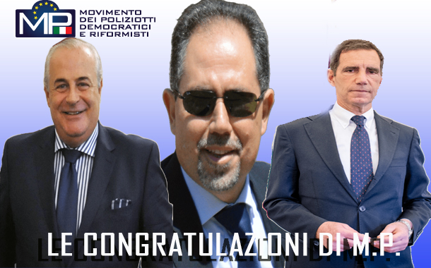CAMBIO AL VERTICE DELL'ONMS LASCIA CORTIS ARRIVA IMPROTA LE CONGRATULAZIONI DI M.P.