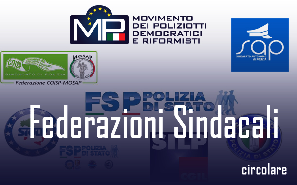 ART. 35 D.P.R. NR° 164/2002 FEDERAZIONI SINDACALI