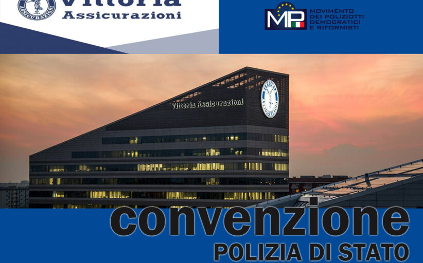 RINNOVATA LA CONVENZIONE CON LA VITTORIA SSICURAZIONI SPA