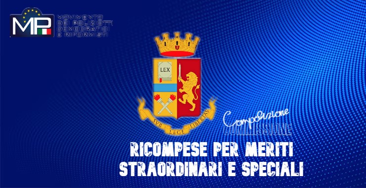 CONSIGLIO PE RICOMPENSE PER MERITI STRAORDINARI E SPECIALI RIUNIONE
