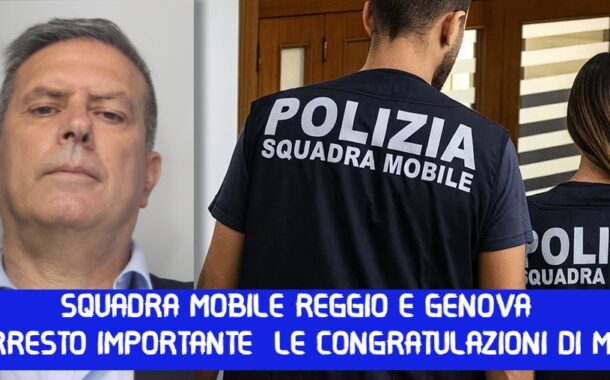 “Arresto del latitante Trimboli, MP: ennesimo duro colpo alla ’ndrangheta grazie alla professionalità della Polizia di Stato”