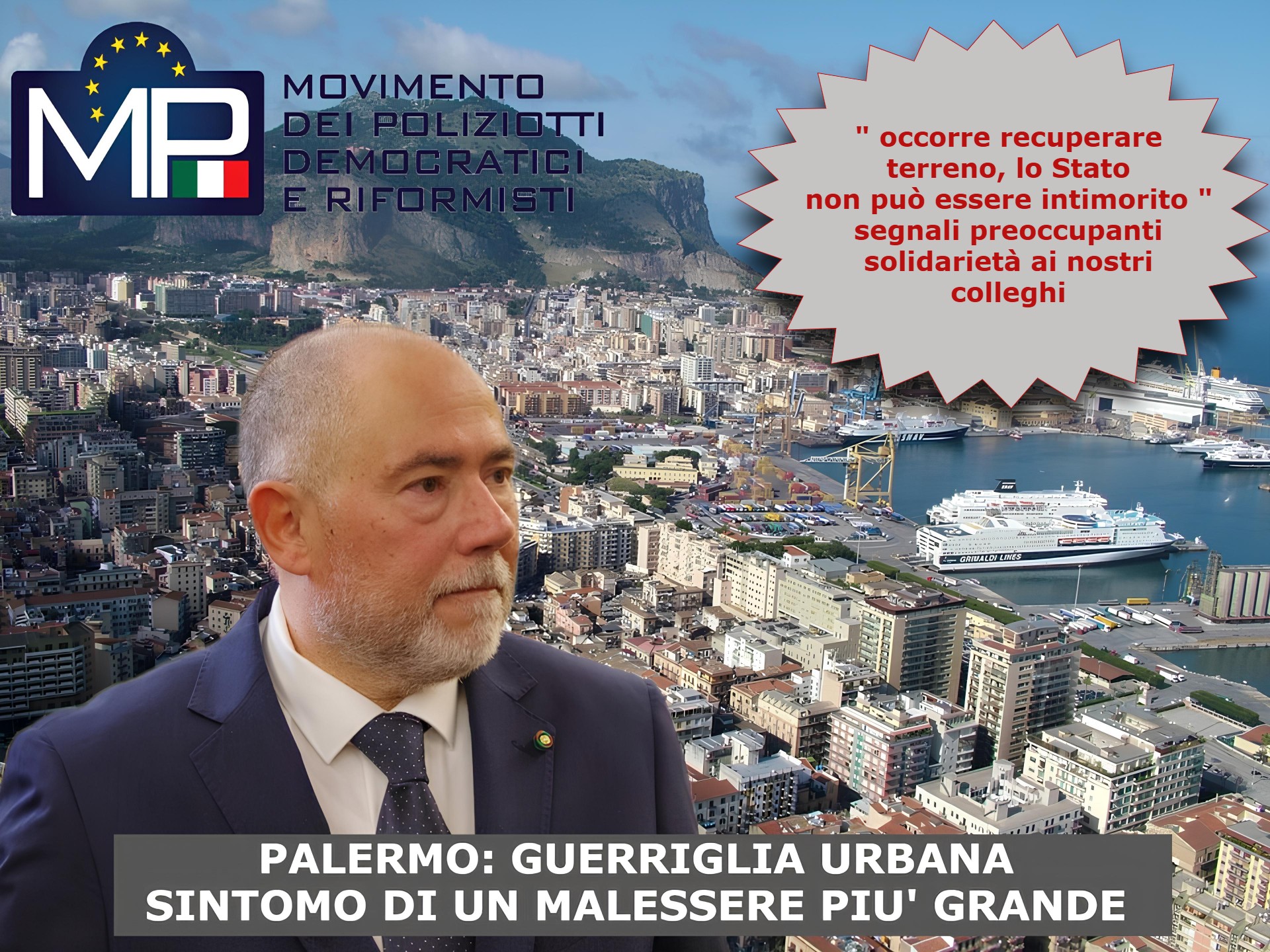 Aggressione a Palermo, Alletto (MP): «Falso miele territorio ad alto rischio, serve la forza dello Stato contro il controllo mafioso»
