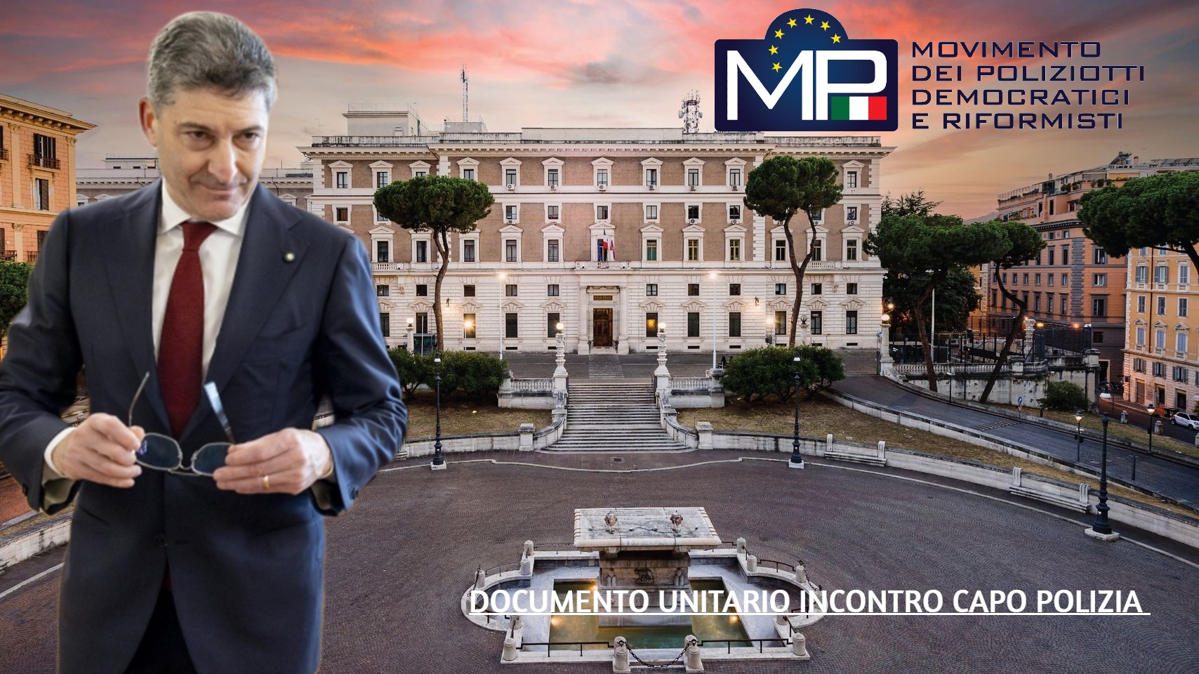 IL CARTELLO INCONTRA IL CAPO DELLA POLIZIA ATTO ORDINATIVO UNICO DEL TERRITORIO