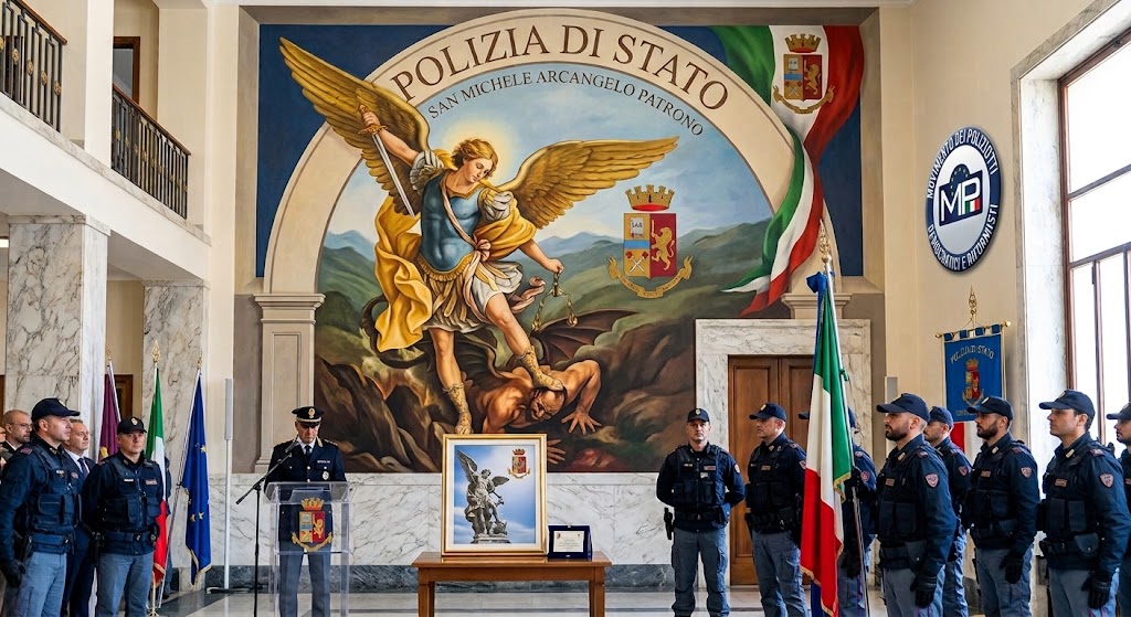 OGGI FESTEGGIAMO SAN MICHELE ARCANGELO PATRONO DELLA POLIZIA DI STATO