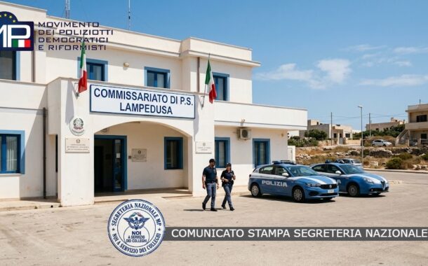 POLIZIA DI STATO, AVVIO OPERATIVITÀ COMMISSARIATO DI LAMPEDUSA: DICHIARAZIONE DI ANTONINO ALLETTO (MP)