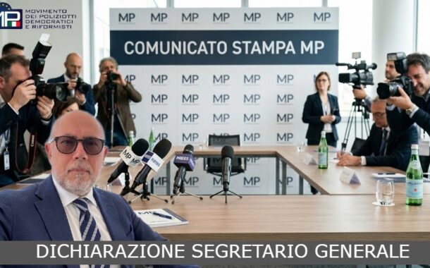 ALLETTО (MP): FONDI PENSIONE FORZE DELL’ORDINE, BENE IL CONFRONTO CON ZANGRILLO, ORA SERVONO RISORSE CERTE